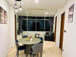 Зона вітальні в Vortex Suites KLCC 您的舒適 我們的承諾