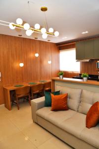 Et opholdsområde på Moderno ao lado do Shopping