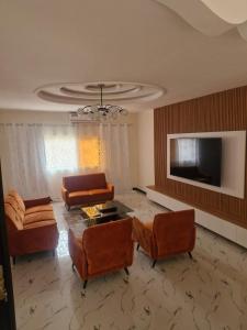 Μια τηλεόραση ή/και κέντρο ψυχαγωγίας στο Villa fass kounoune