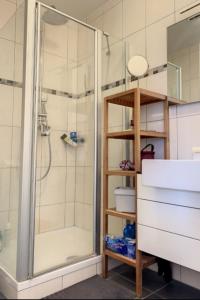 Koupelna v ubytování Rosso hyper centre