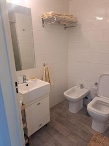 Et badeværelse på Departamento en San Telmo