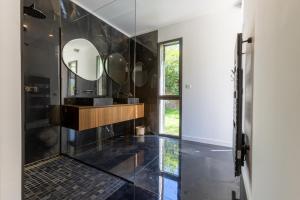 Phòng tắm tại Villa de la torse