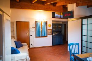 Kuchyň nebo kuchyňský kout v ubytování Il Nettuno Chalet Stile Rustico in Centro Città