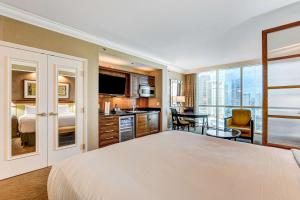 Ένα ή περισσότερα κρεβάτια σε δωμάτιο στο MGM Studio Sphere View