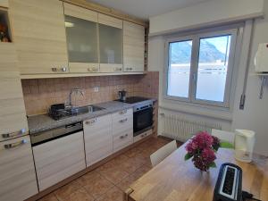 Dapur atau dapur kecil di Appartement Cosy