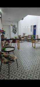 Χώρος καθιστικού στο Las Casitas de Jisa