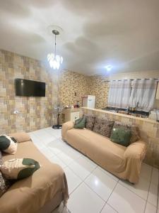 Posezení v ubytování Casa próx Expo São Paulo e São Bernardo do Campo + 5 fotografií