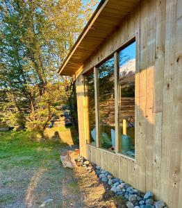 Zahrada ubytování Cabin Arroyo el Bosque, Villa Cerro Castillo, Aysen