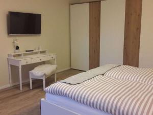 Katil atau katil-katil dalam bilik di holiday apartment