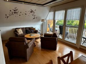 Posezení v ubytování Holiday Apartment Lara Osteel