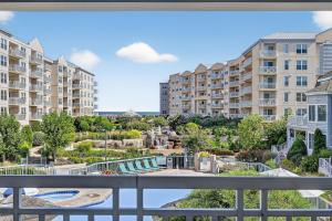 a view from the balcony of a apartment building at Wildwood Crest SeaPointe Village Condo condo in Diamond Beach