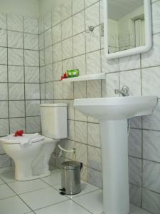 Ванная комната в Pousada Brisa Mar