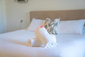 Una cama o camas en una habitación de Studio 9