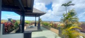Balkoni atau teres di Villa Purnama