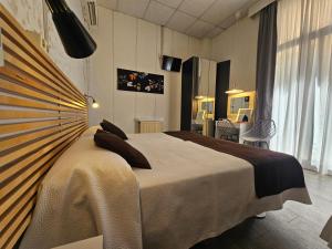 TV a/nebo společenská místnost v ubytování Hotel Palermo