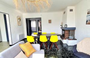 Χώρος καθιστικού στο L'Escale Marine à 3 mn à pied de la plage - 2CH