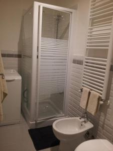 Koupelna v ubytování Casa Ternavassi
