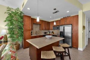 Η κουζίνα ή μικρή κουζίνα στο Sapphire Exclusivity Luxury Killer Views apts