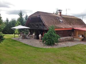 A garden outside Ziemeļu terases