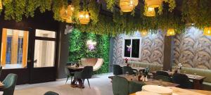 Ruang duduk di Hotel Bodhi Heritage And Restaurant