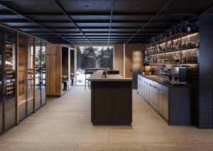 Nhà bếp/bếp nhỏ tại Chalet Zuegg