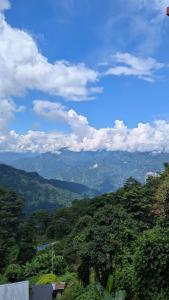 un point de vue pédagogique dans l'établissement Kynance Homestay, à Kalimpong
