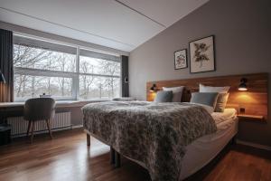 Giường trong phòng chung tại Arnbjerg Pavillonen +73 ảnh