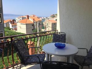 Balkoni atau teres di Apartments and Rooms Mamić