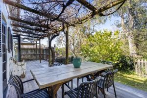 En have udenfor Woodlands Cottage, Constantia