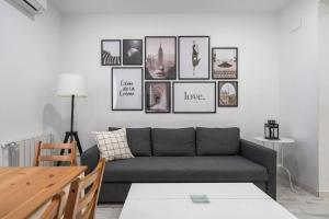 Χώρος καθιστικού στο Théo - appartement 5 personnes - checl in h24 - wifi