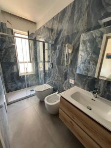 Koupelna v ubytování Casa Anema