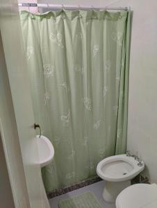 Koupelna v ubytování Great Lofty