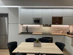 Η κουζίνα ή μικρή κουζίνα στο Dimora Lucia termoli +15 φωτογραφίες