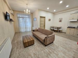 TV a/nebo společenská místnost v ubytování Apartment Teko