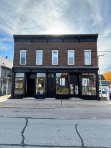 Bygningen som lejligheden ligger i