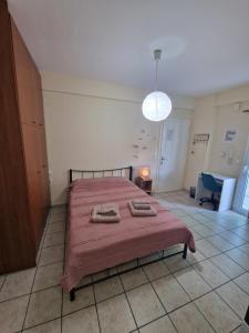 Postel nebo postele na pokoji v ubytování Diana's Cozy 1 Studio