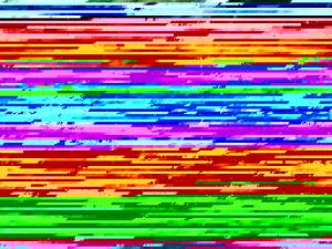 een close-up van een kleurrijk computerscherm bij Apartment Sibyll - 2km from the sea by Interhome in Skagen