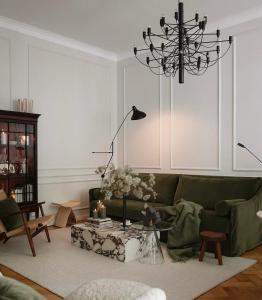 Χώρος καθιστικού στο Anna house