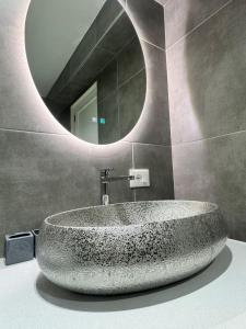 Koupelna v ubytování Luxe Apartament Shkoder 2
