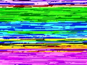 a close up of a rainbow colored computer screen at Holiday Home Tindra - 30m to the inlet by Interhome in Skjern