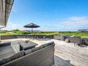Balkón nebo terasa v ubytování Holiday Home Nahel - 150m to the fjord by Interhome