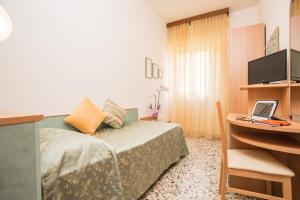 TV a/nebo společenská místnost v ubytování Hotel Oregon