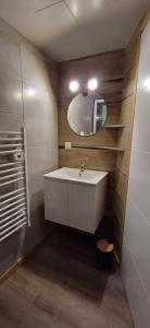 Et badeværelse på Appartement cosy