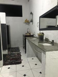 Køkken eller tekøkken på Casa de Campo Família, Natureza e Liberdade