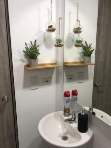 Ένα μπάνιο στο Apartmento, Barranquilla excelente ubicacion