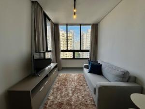 Χώρος καθιστικού στο Apartamento de Alto Padrão no Cambuí