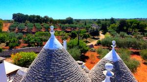 an image of the top of a building at Trulli Nuova Aia Resort in Alberobello