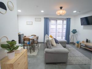 Χώρος καθιστικού στο Casa Cielo