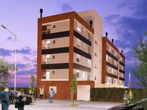 a building with people standing outside of it at Residencial Franciscano - Perto de TUDO com vaga! LZN Hospedagens in Santa Maria