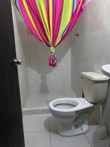 Ένα μπάνιο στο Apartamento Goyo en Coveñas